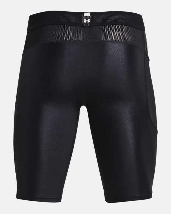 Herren UA Iso-Chill Lange Kompressions-Shorts, Black, pdpMainDesktop image number 5